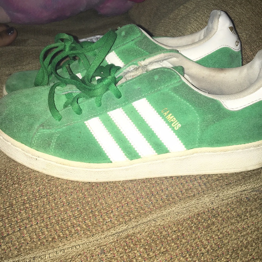 Green adidas